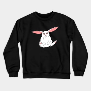 Albino Rabbit Crewneck Sweatshirt